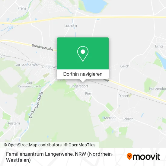 Familienzentrum Langerwehe Karte