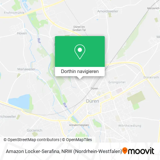 Amazon Locker-Serafina Karte