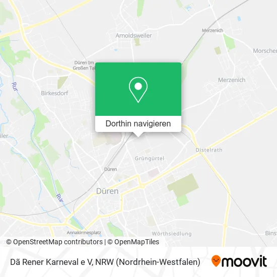 Dã Rener Karneval e V Karte