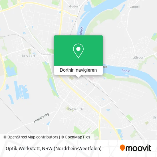 Optik Werkstatt Karte