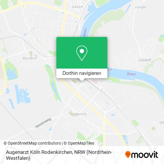 Augenarzt Köln Rodenkirchen Karte
