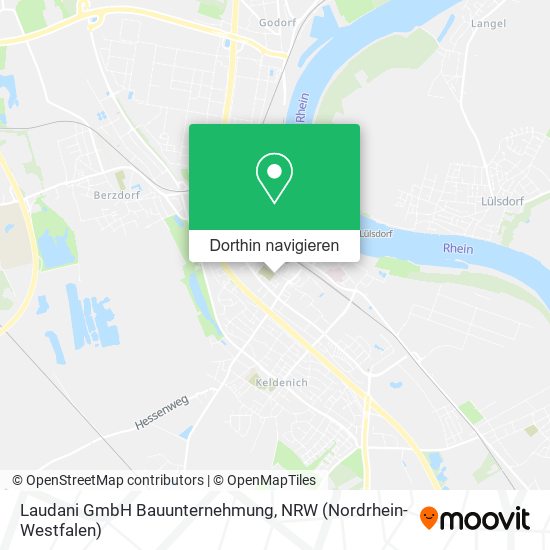 Laudani GmbH Bauunternehmung Karte