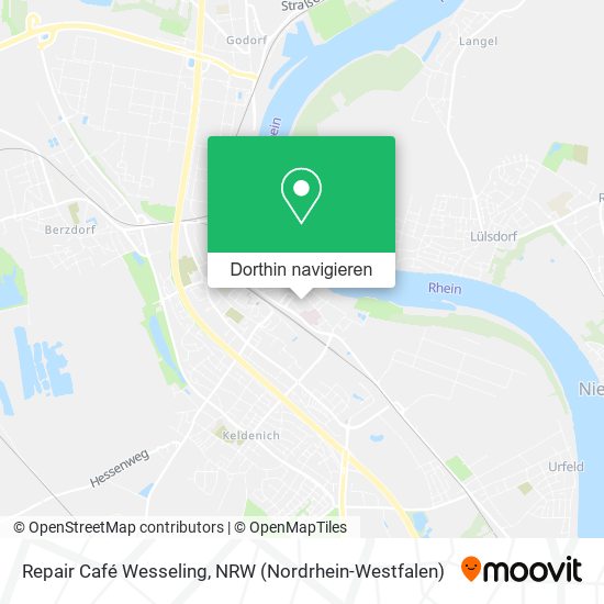 Repair Café Wesseling Karte