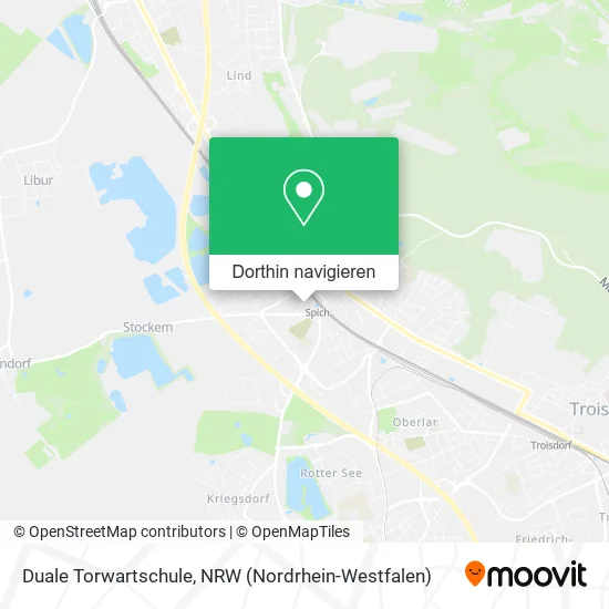 Duale Torwartschule Karte