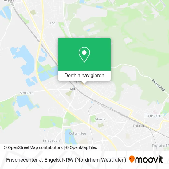 Frischecenter J. Engels Karte