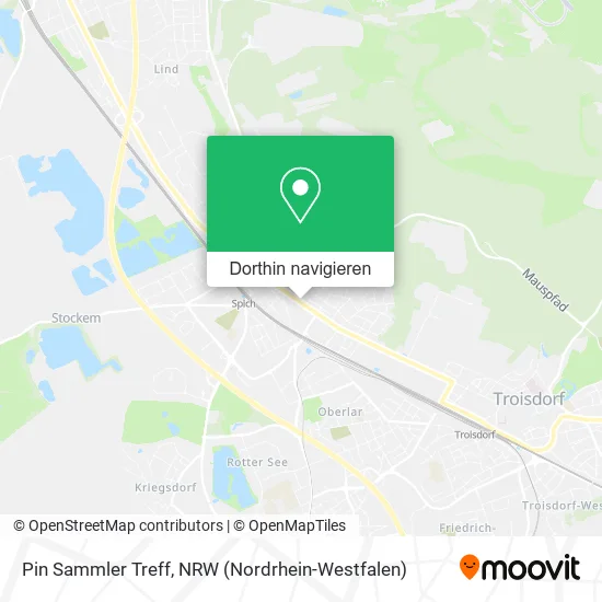 Pin Sammler Treff Karte