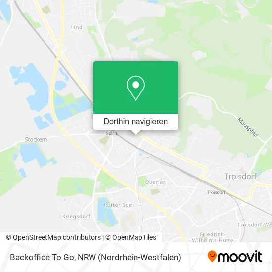 Backoffice To Go Karte