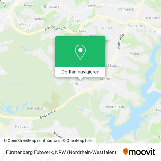 Fürstenberg Fubwerk Karte