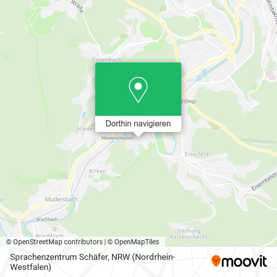 Sprachenzentrum Schäfer Karte