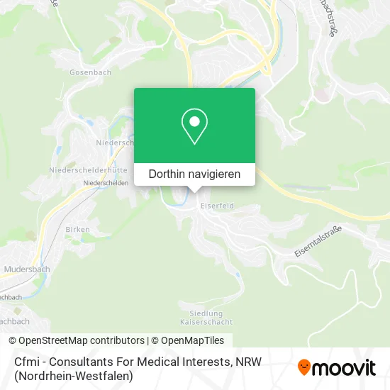 Cfmi - Consultants For Medical Interests Karte