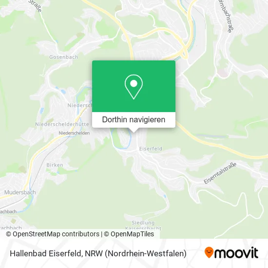 Hallenbad Eiserfeld Karte
