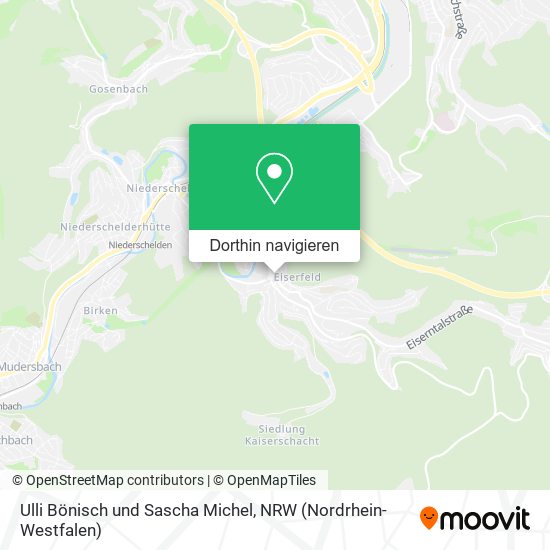Ulli Bönisch und Sascha Michel Karte