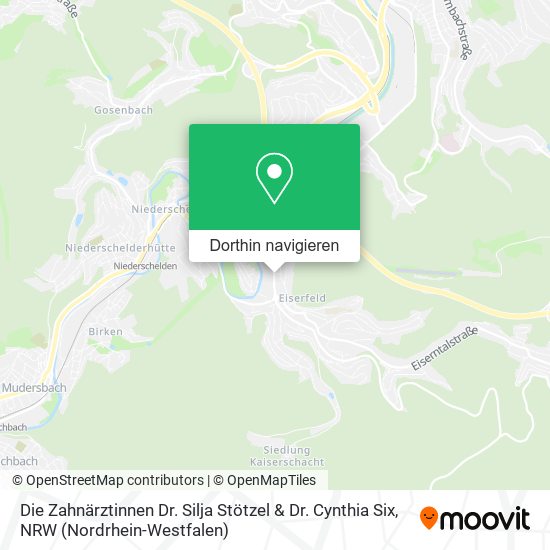 Die Zahnärztinnen Dr. Silja Stötzel & Dr. Cynthia Six Karte