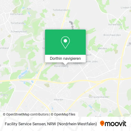 Facility Service Sensen Karte