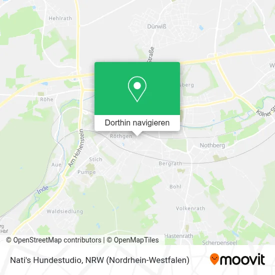 Nati's Hundestudio Karte