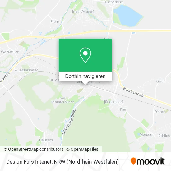 Design Fürs Intenet Karte