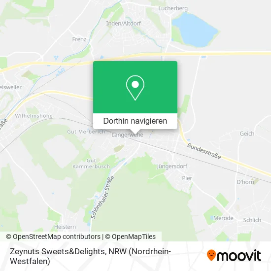 Zeynuts Sweets&Delights Karte