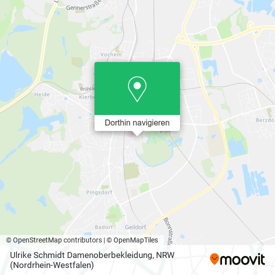 Ulrike Schmidt Damenoberbekleidung Karte