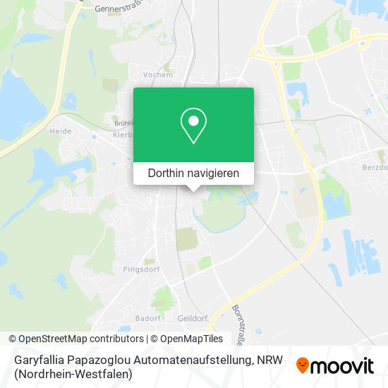 Garyfallia Papazoglou Automatenaufstellung Karte