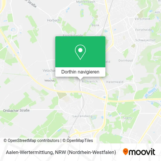 Aalen-Wertermittlung Karte