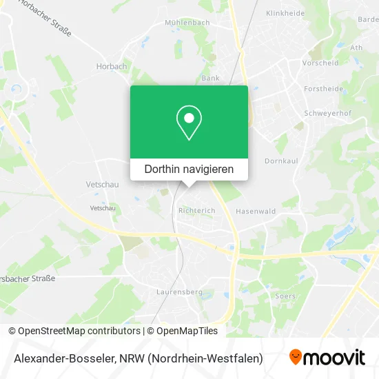 Alexander-Bosseler Karte