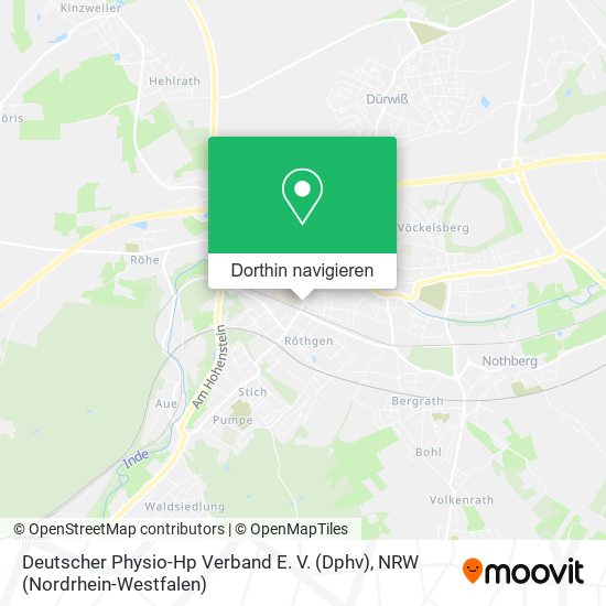 Deutscher Physio-Hp Verband E. V. (Dphv) Karte