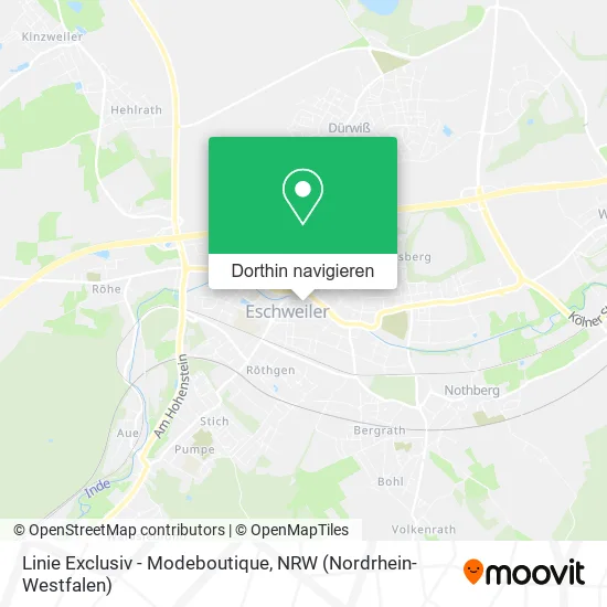 Linie Exclusiv - Modeboutique Karte