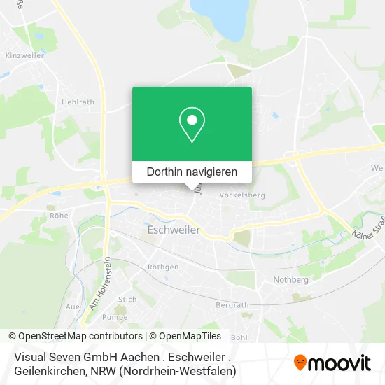 Visual Seven GmbH Aachen . Eschweiler . Geilenkirchen Karte