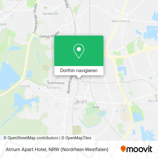 Atrium Apart Hotel Karte