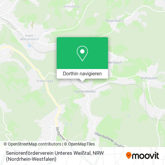 Seniorenförderverein Unteres Weißtal Karte