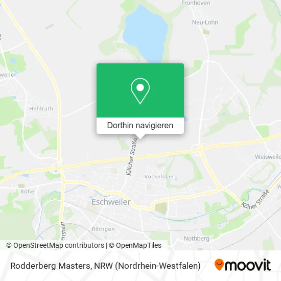 Rodderberg Masters Karte