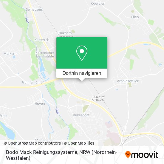 Bodo Mack Reinigungssysteme Karte