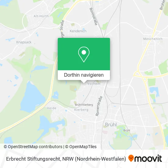 Erbrecht Stiftungsrecht Karte