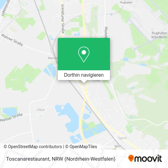 Toscanarestaurant Karte