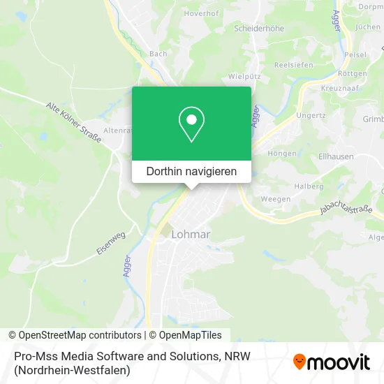 Pro-Mss Media Software and Solutions Karte