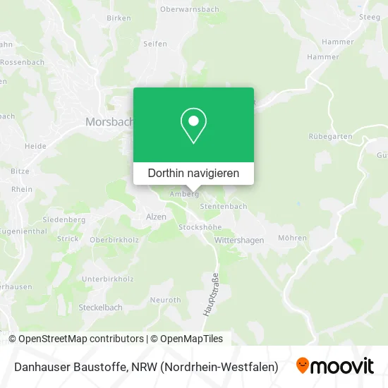 Danhauser Baustoffe Karte