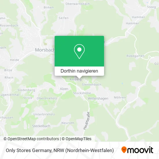 Only Stores Germany Karte