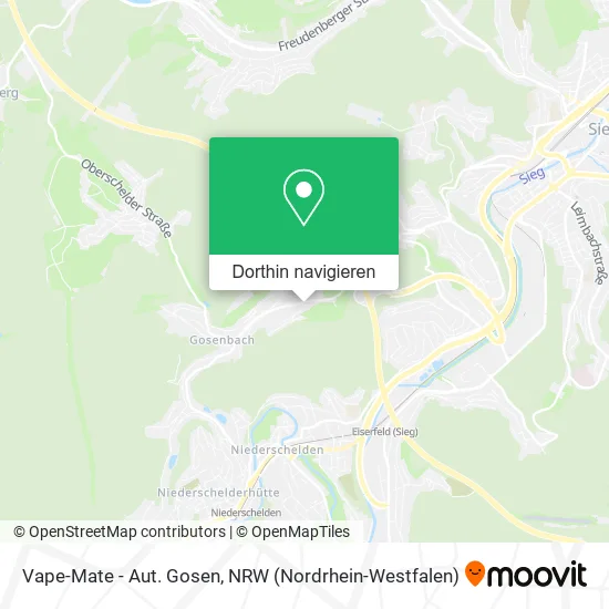 Vape-Mate - Aut. Gosen Karte