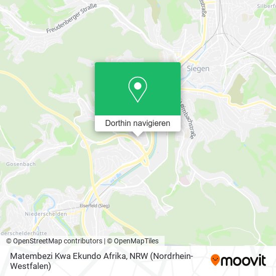 Matembezi Kwa Ekundo Afrika Karte