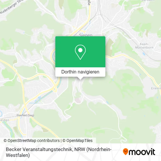 Becker Veranstaltungstechnik Karte