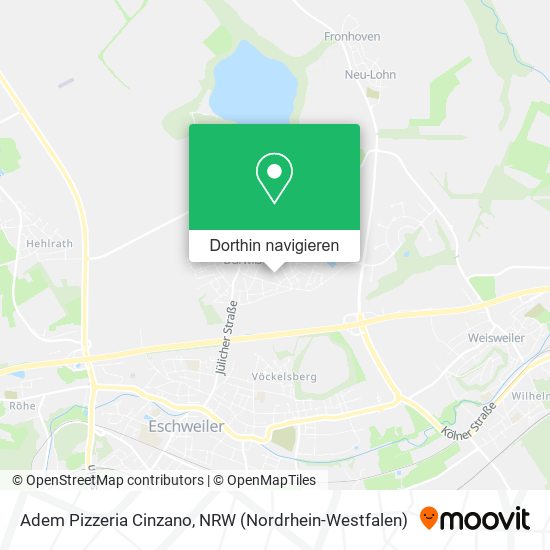 Adem Pizzeria Cinzano Karte