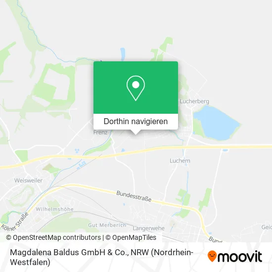 Magdalena Baldus GmbH & Co. Karte