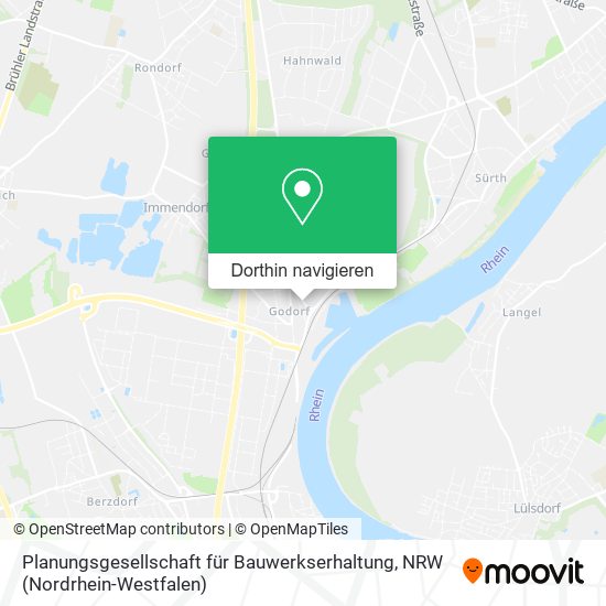 Planungsgesellschaft für Bauwerkserhaltung Karte