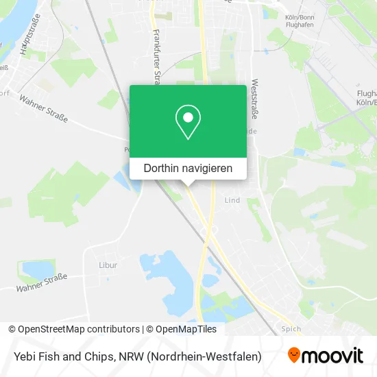 Yebi Fish and Chips Karte