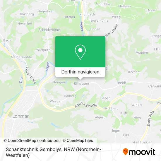 Schanktechnik Gembolys Karte