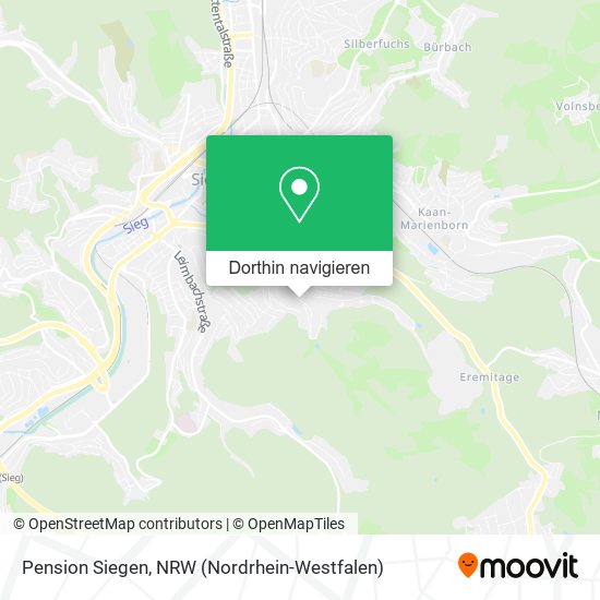 Pension Siegen Karte