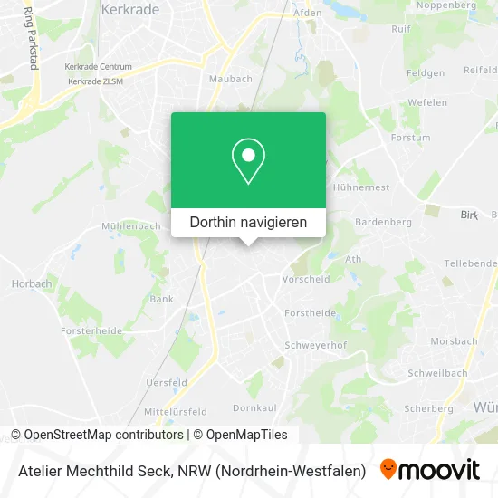 Atelier Mechthild Seck Karte