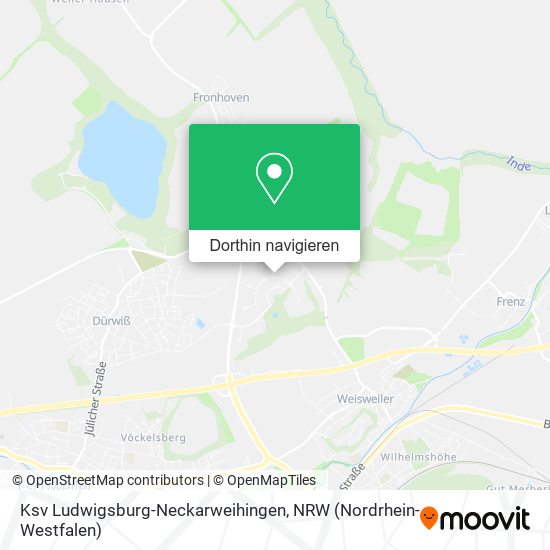 Ksv Ludwigsburg-Neckarweihingen Karte