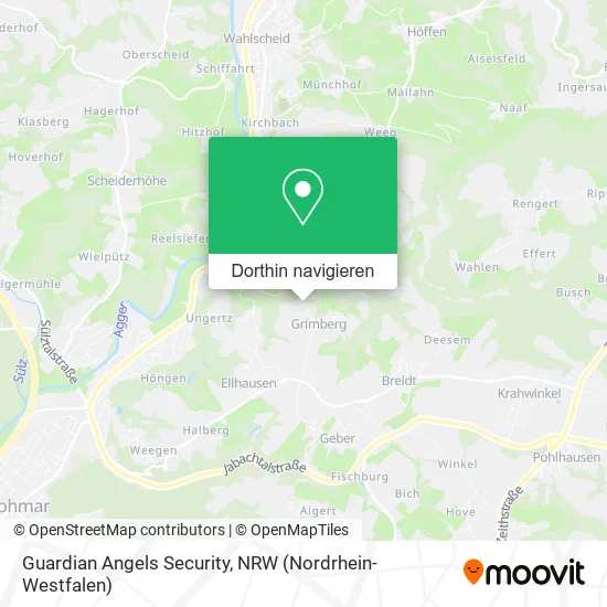 Guardian Angels Security Karte