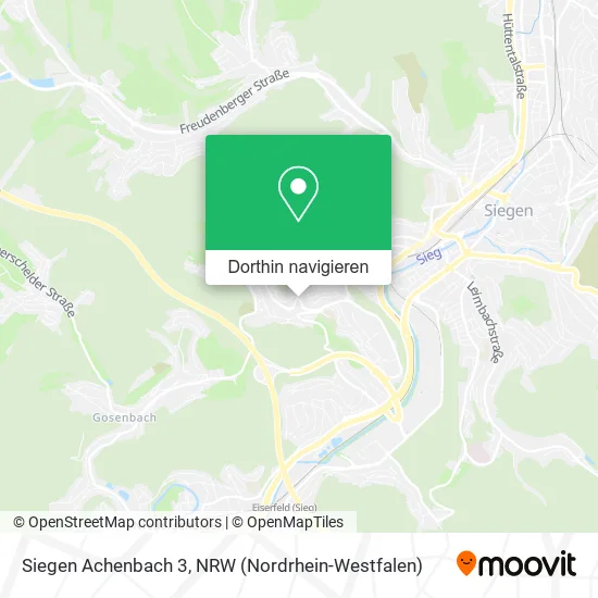 Siegen Achenbach 3 Karte